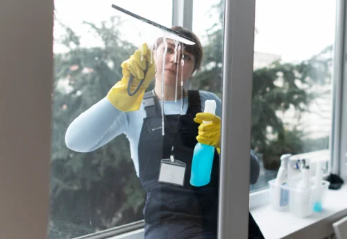 Nettoyage de vitres intérieures et extérieures à Chabreloche